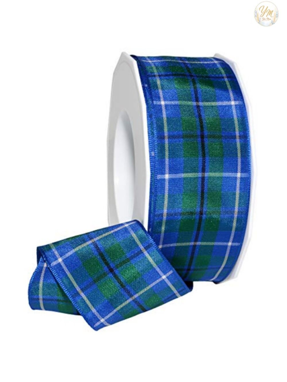 Plaid Tartan Ribbon 1.5 Inch by 27 Yards Polyester Scottish Heritage